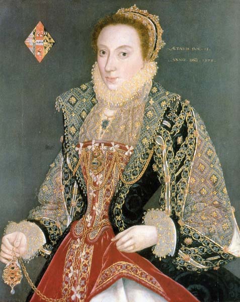 Portrait of Mary Denton, oil on panel, York City Art Gallery.